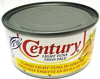 Century Thon Pâle Émietté en Huile de Soja 180g