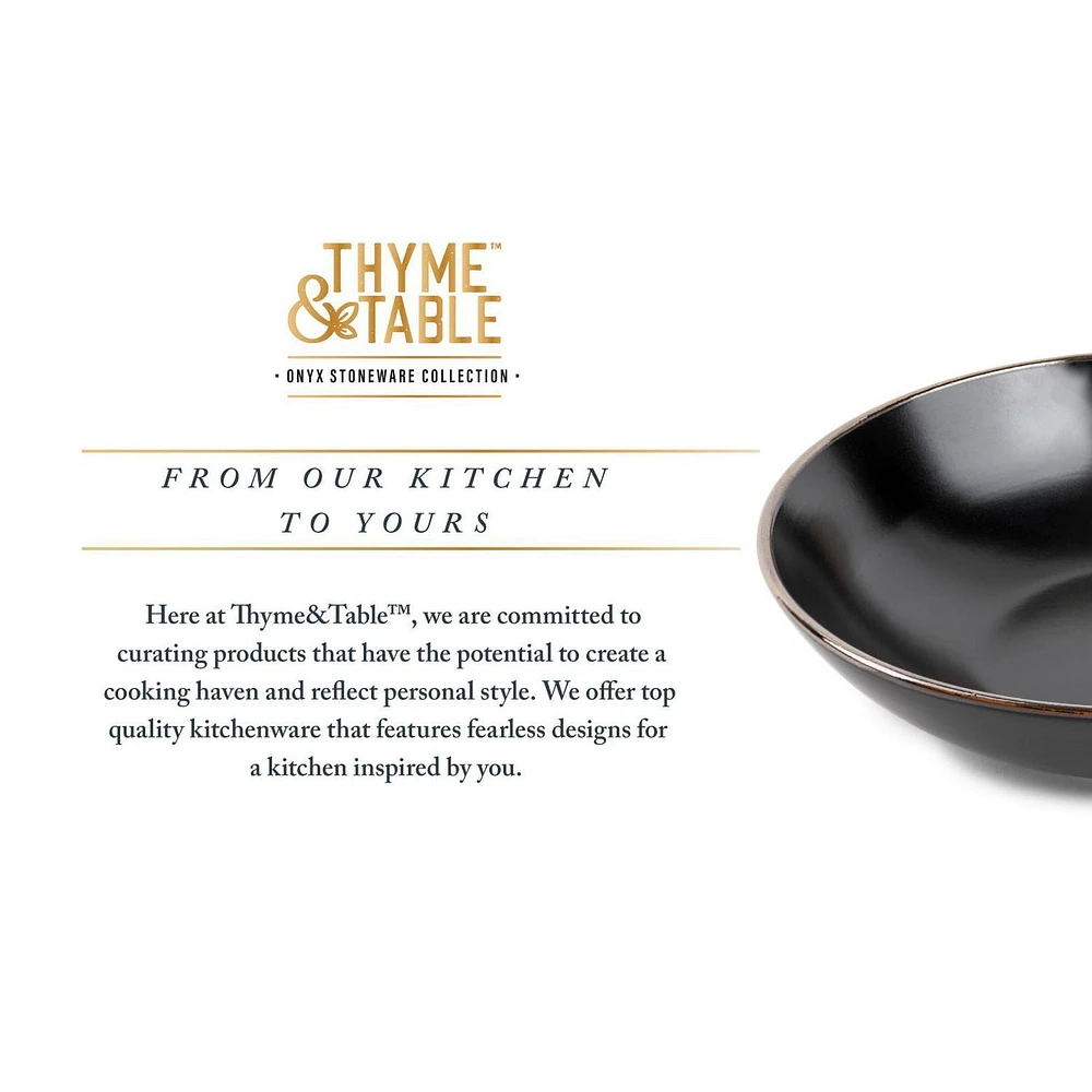 Bol à Soupe Thym & Onyx de Table
