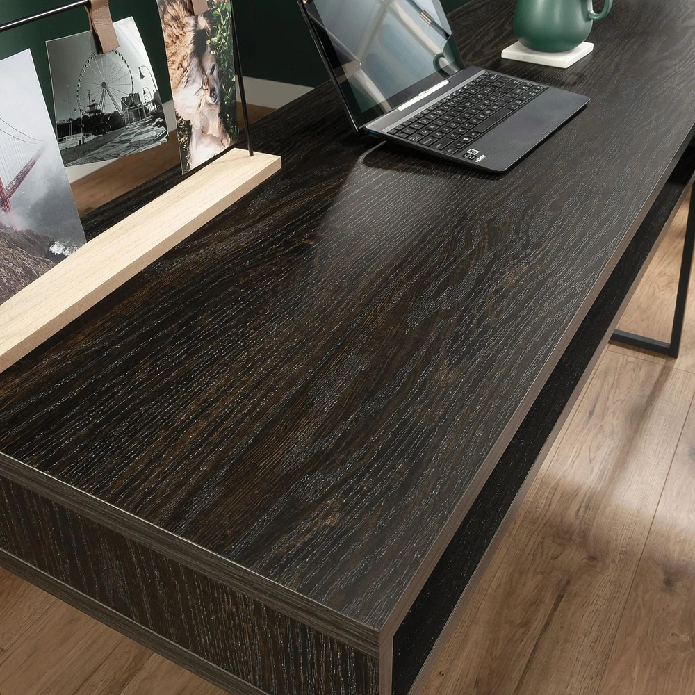 Sauder La Collection Canton Lane Bureau en L, Finition Brew Oak, 431209