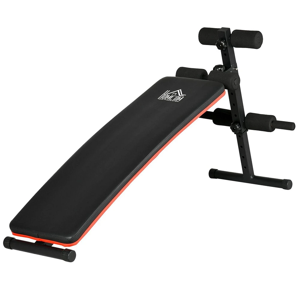 Soozier Banc assis pliable, entraînement de base réglable pour gym à domicile