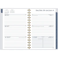 Agenda Petit Mead® Bleu Rétro W/M,26 Agenda