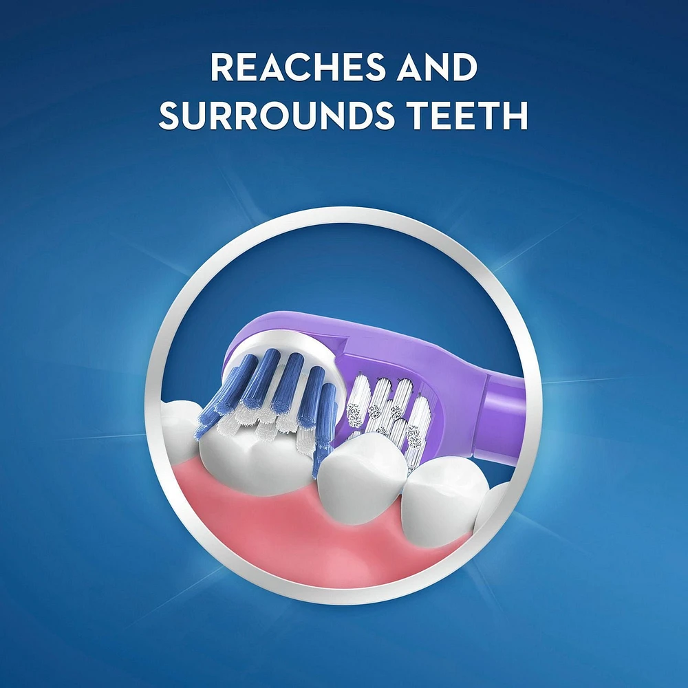 Brosse à dents à pile pour enfants Oral-B La Reine des neiges de Disney, souple, pour les enfants de 3 ans et plus 1CT