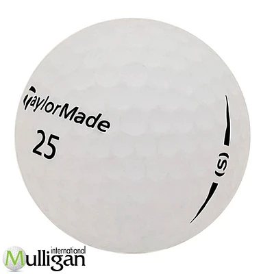 Mulligan - 48 balles de golf récupérées Taylormade Project (s) 4A, Blanc