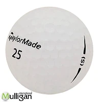 Mulligan - 48 balles de golf récupérées Taylormade Project (s) 4A, Blanc