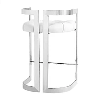 Tabouret de comptoir avec accoudoirs incurvés Home Gear