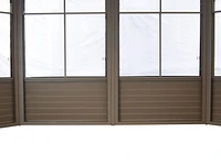 Florence Solarium 12 Ft. x 18 Ft. en Sable