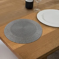 Placemat Rond Des Perles De Noël - Ensemble De 4