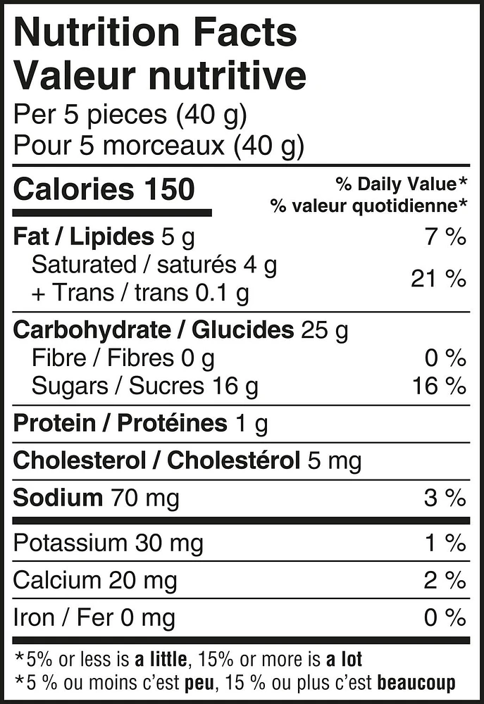 NESTLÉ® MACKINTOSH’S® Holiday Creamy Toffee, Re-Sealable Pouch 246 g