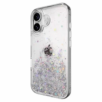 SwitchEasy Starfield 3D Glitter Case Transparent for iPhone 16
