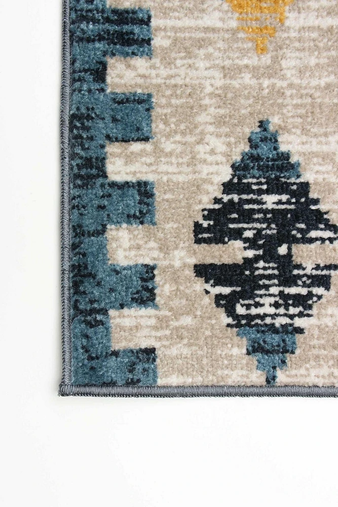 Tapis Lavable ECARPET Traditionnel pour Chambre, Salon, Chambre d'Enfant, Couloir