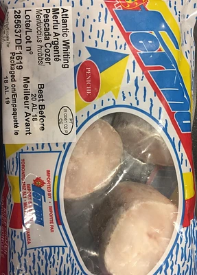 Ferma Frozen Atlantic Whiting, sell quantity 750g