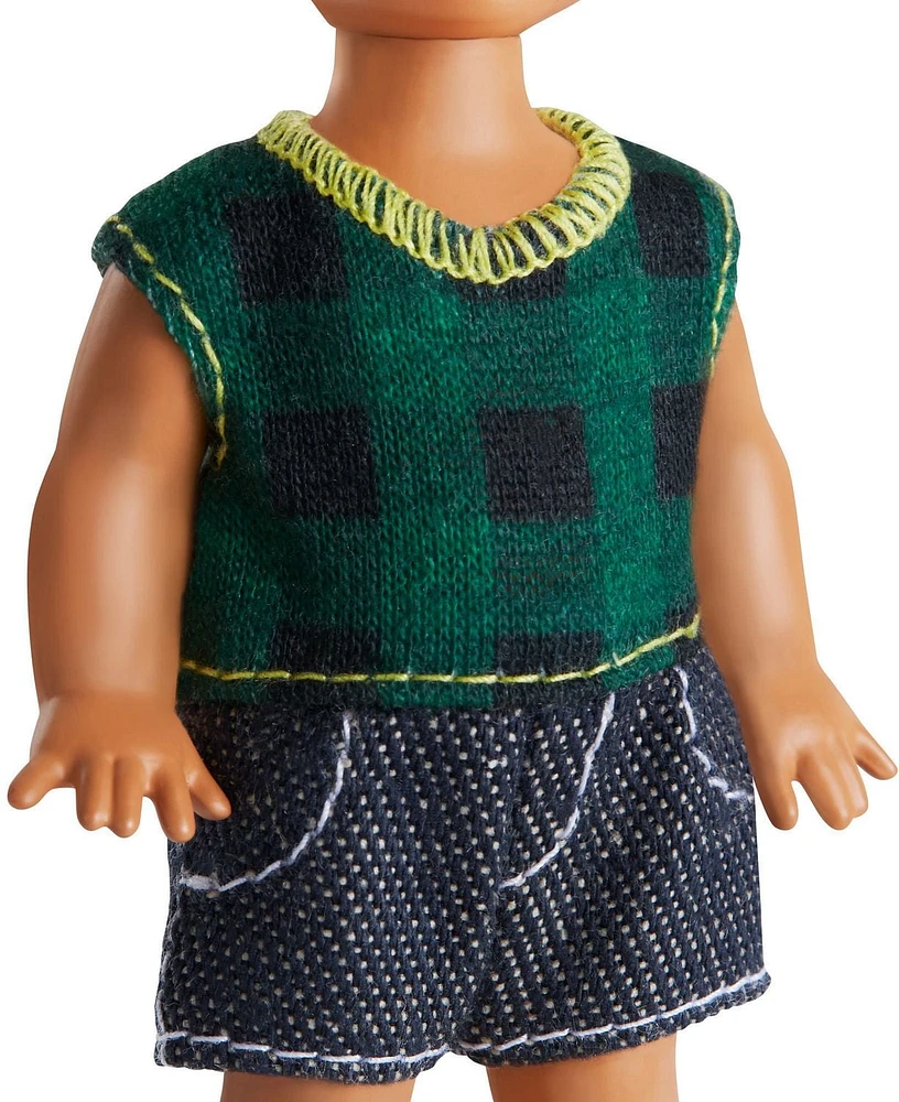 Barbie Babysitters Inc. Skipper Poupée couche en tissu jaune