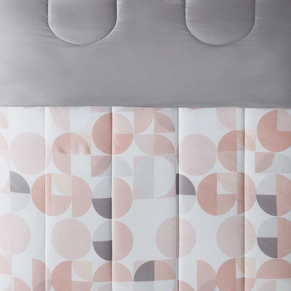 Edredon Imprimé Reversible de Mainstays, 1 morceau Disponible en 1Place & 2Places/Grand