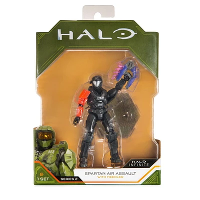 Halo Figure - Spartan Air Assault with Needler