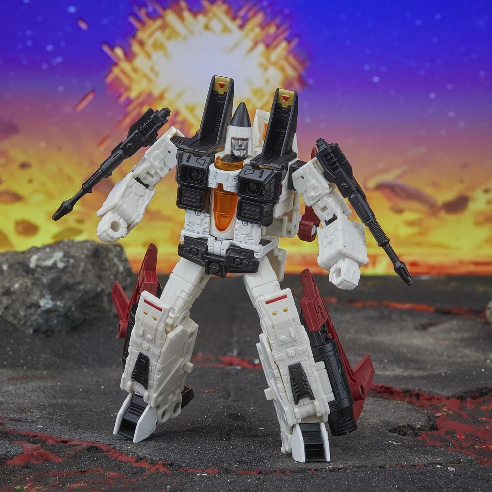 Transformers Legacy United Voyager G1 Universe Ramjet 7” Action Figure, 8+