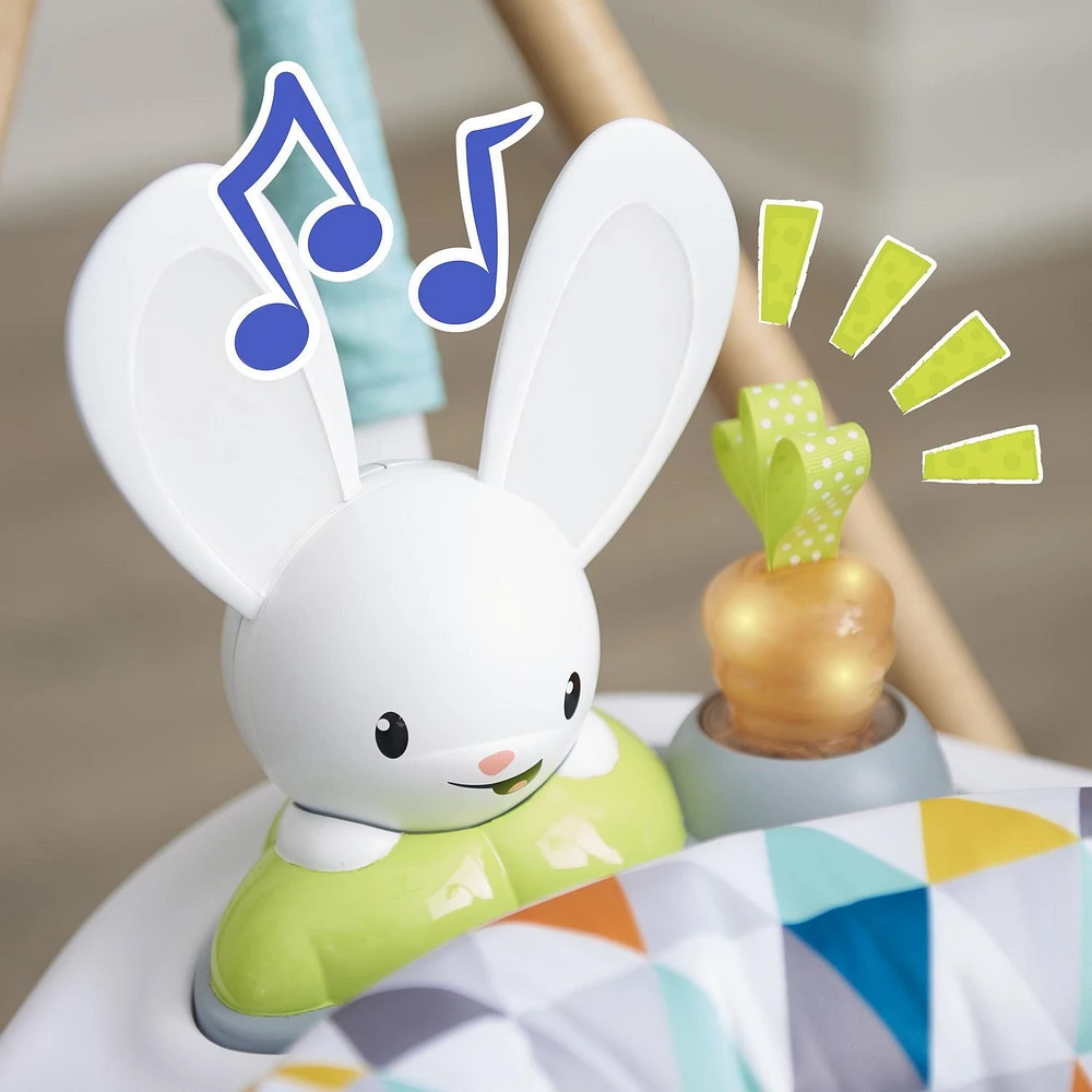 Sautoir sur un cadre ExerSaucer Woodland Wonder