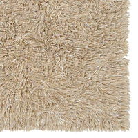 Tapis Nouveau Flokati 1400 gr de 5' x 8', Beige Mélangé