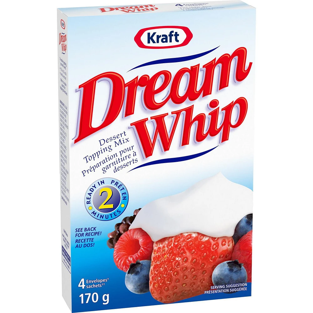 Dream Whip Whipped Topping Mix, 170g