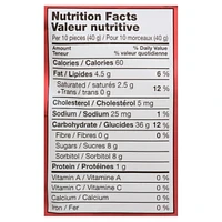 Friandise Carres de Fruits Sauvages Surs au Chocolat au Lait Tangy Zangy