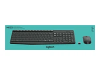 Logitech MK235 Clavier et souris sans fil gris français