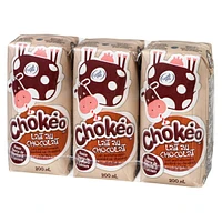 CHOKEO 1% UHT CHOCOLATE MILK, 3 x 200ml