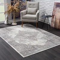 Rug Branch Havana Collection Tapis traditionnel en détresse
