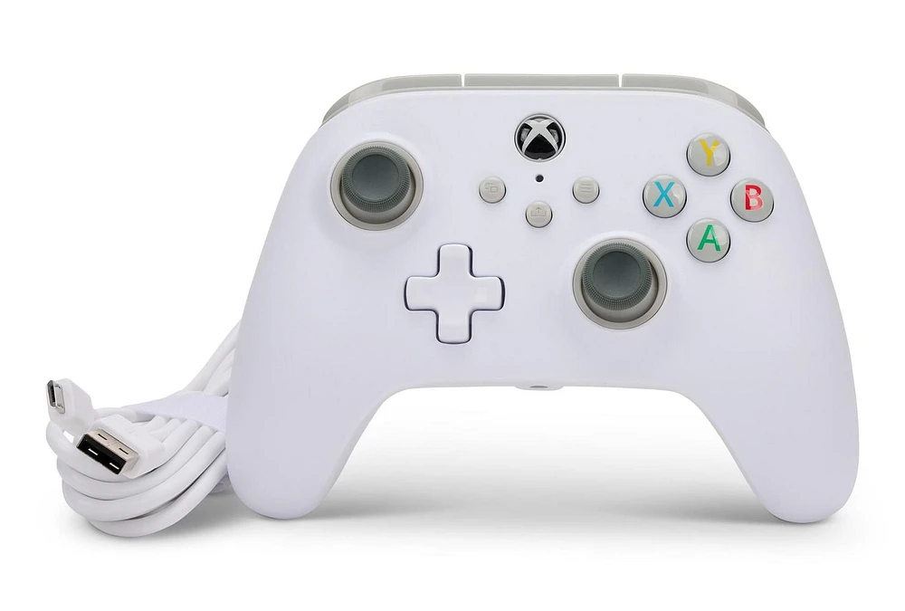 PowerA Wired Controller for Xbox Series X|S - White, Xbox