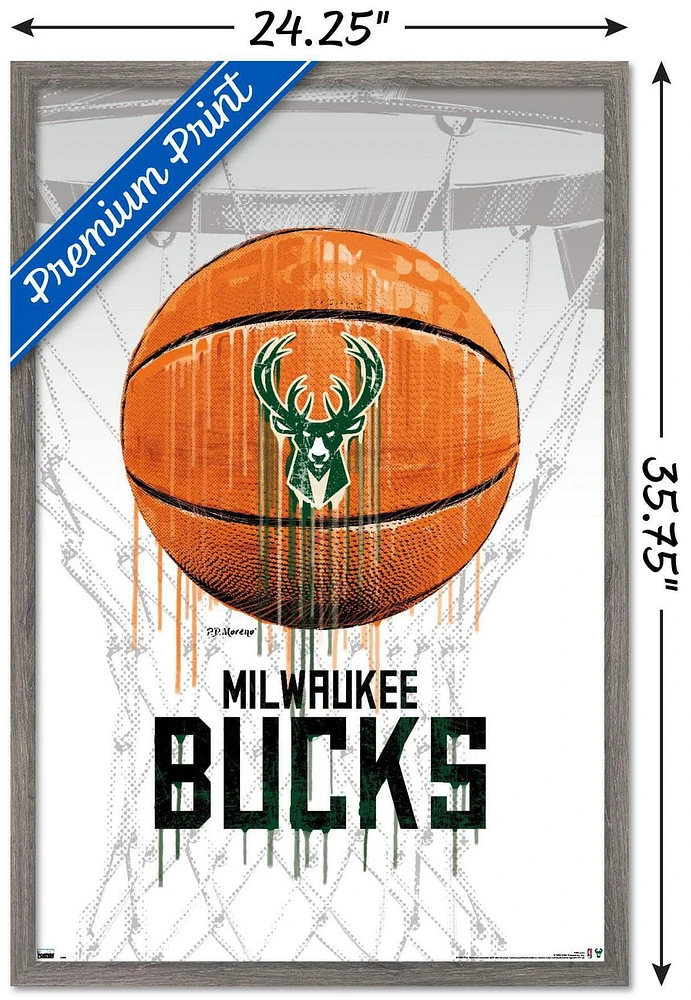 NBA Milwaukee Bucks - Ballon goutte à goutte 20