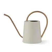 FRAÎCHE Spring Small Cream Metal Watering Can, 2 litre, One Size