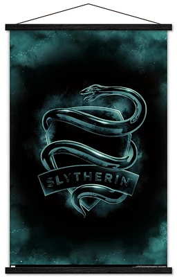 Harry Potter - Slytherin Crest Magic Wall Poster, 22.375" x 34"