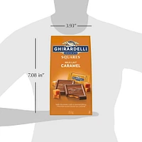 GHIRARDELLI Milk Chocolate Caramel Squares, 151-Gram Bag, Chocolate Caramel Squares