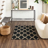 Mohawk Home - Tapis touffeté en polyester à motif de losanges, praline/havane
