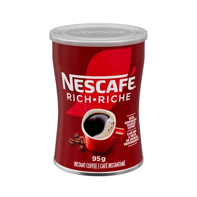 Rich Instant Coffee, Responsibly Sourced, Made From Coffee Beans, Just Add Hot Water, Tin, 95 g