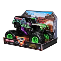 Monster Jam, Monster truck Grave Digger officiel, véhicule en métal moulé à collectionner, échelle 1:24, jouets pour garçons et filles à partir de 3 ans