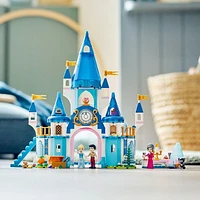 LEGO Disney Princess Le château de Cendrillon et du Prince charmant 43206 Ensemble de construction (365 pièces)