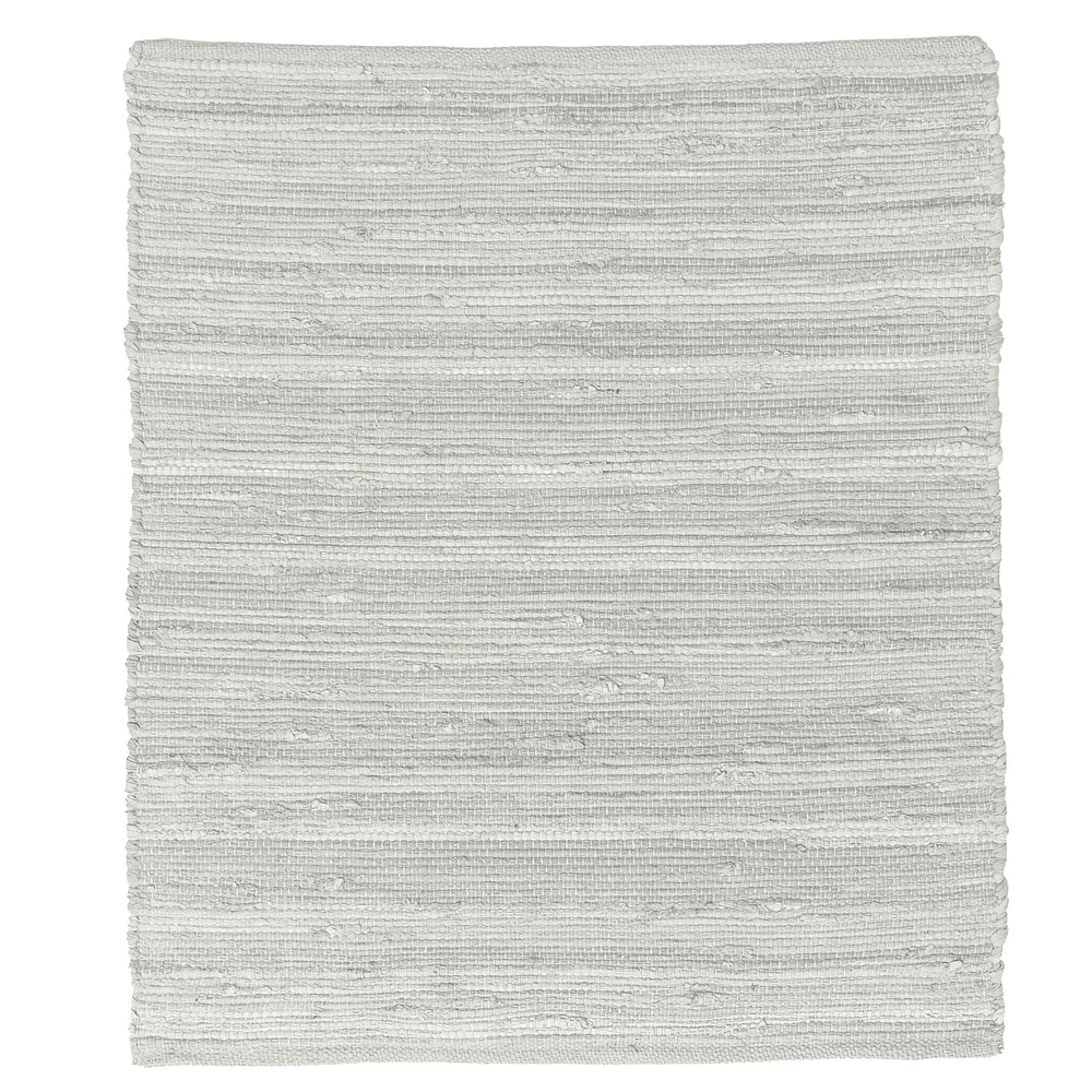 Fabstyles Cotton Solid Rug, Area Rag Rug for Living Room, Hallway, Patio
