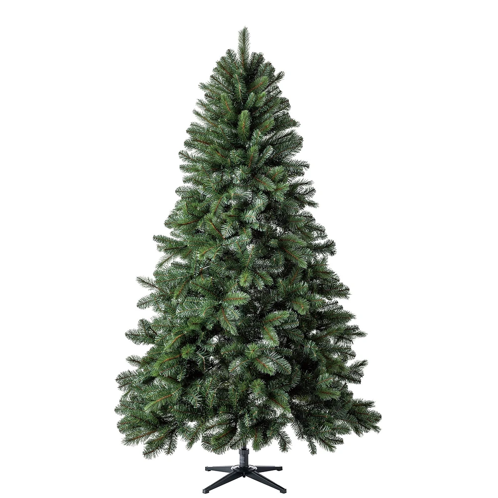 Holiday Time Donner™ 7.5' Regular Full Fir Christmas Tree - Green