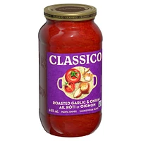 Sauce Pour Pâtes Ail Rôti Et Oignon Classico Tomate et Oignon 600ML