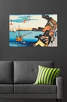 Scenery Of Kanagawa Wall Poster, 22.375" x 34"