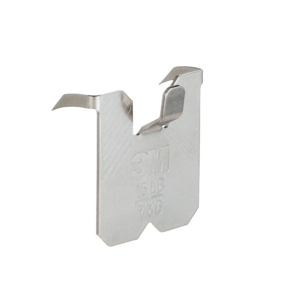 Crochet pour cadres pour cloisons sèches 3PH15M-1EF CLAW 3M(MC) avec outil de marquage temporaire, supporte 15 lb, 1 crochet 1 outil de marquage/paquet