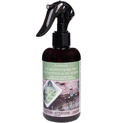 ScentSationals Room Spray -  Eucalyptus & Sea Salt, 236.5ml (8 fl oz)