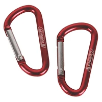 Mousquetons de luxe de Coleman 2 liens / paquet