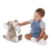 Peek-a-Boo Furry Friends Animated Peek-a-Boo Elephant Plush, Gray, 10"