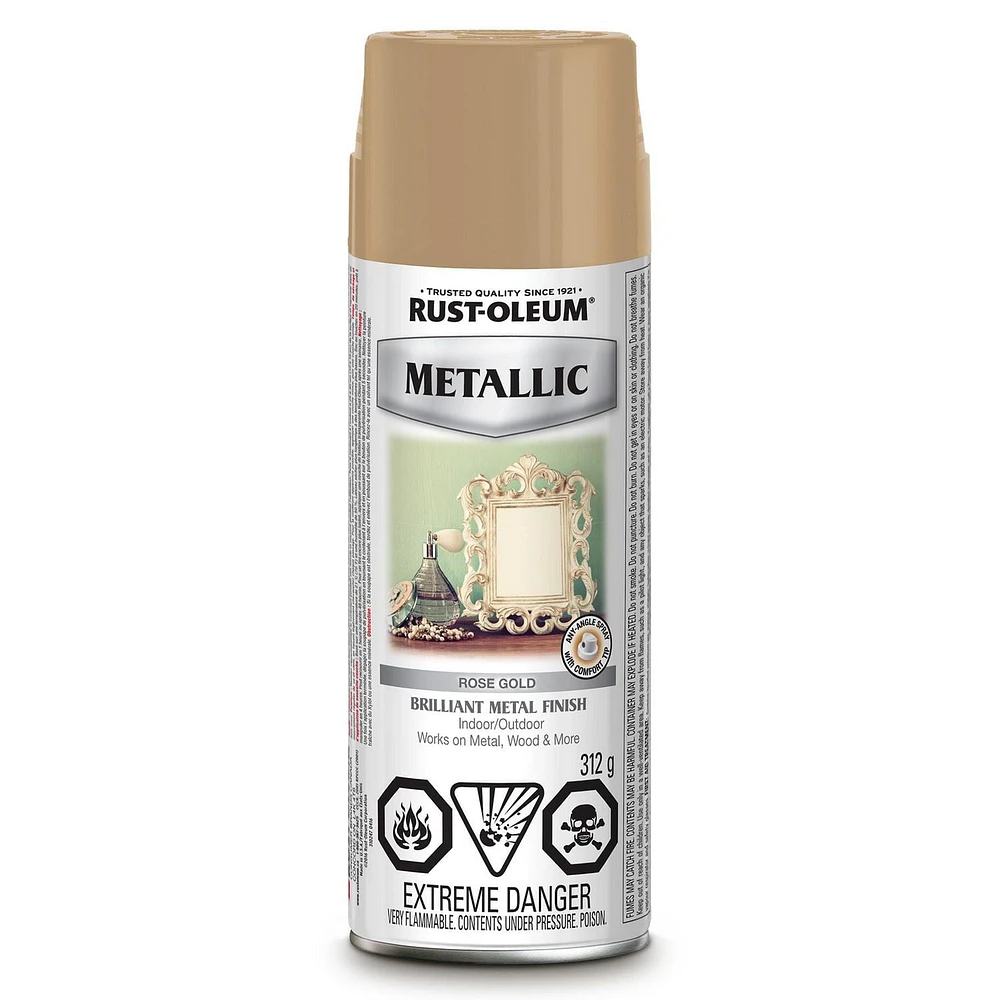 Rust-Oleum Specialty Metallic Finish<br>Rose Gold, 312g