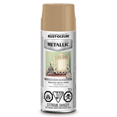 Fini métallique brillant Or Rose 312g