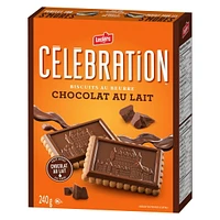 Celebration Milk Chocolate Top Butter Cookies, 240g / Boxed Cookies