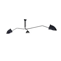 LAMPE À TROIS BRAS EN BLANC