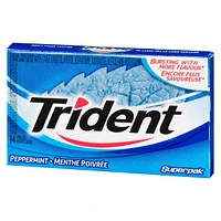 Trident Peppermint Sugar Free Gum, 14 Pieces