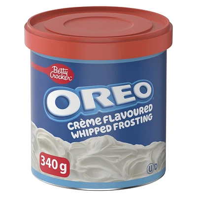 Betty Crocker Whipped Frosting, OREO Crème, Gluten Free, 340g