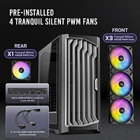 ANTEC PERFORMANCE 1 FT ARGB - Full-Tower - E-ATX - Highly Compatible PC Case